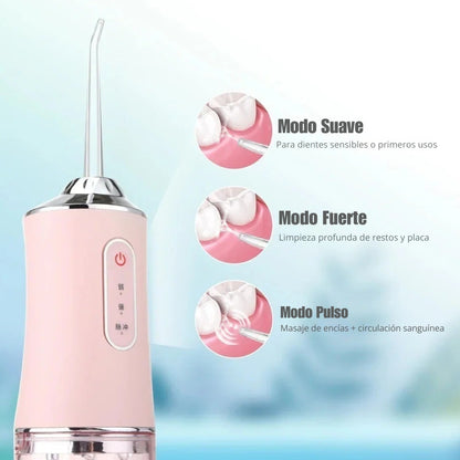 ✨ ¡Super Oferta 2025! Irrigador Dental Pro | Elimina el Mal Aliento y la Placa